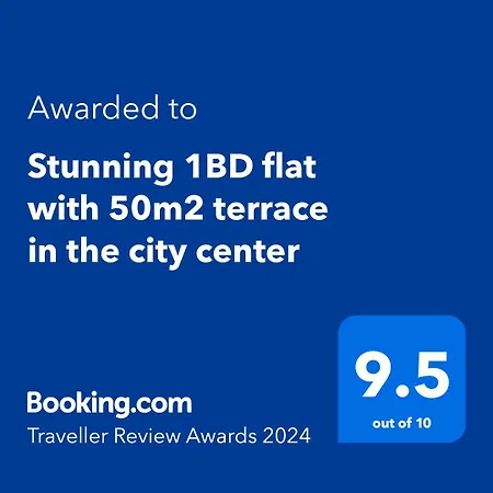 Stunning 1bd Flat With 50m2 Terrace In The Center *