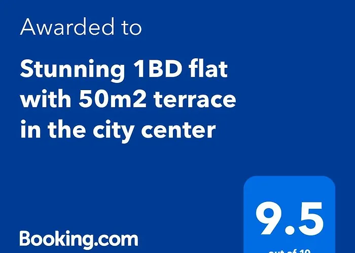 Stunning 1bd Flat With 50m2 Terrace In The Center *